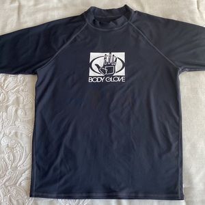 🌞Body Glove Black UVP 50 Ultraviolet Protection Swim/Sun Rash Guard